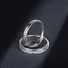 Anti-Tarnish 925 Sterling Silver Couple Rings JR944A-2