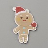Christmas Acrylic Cabochons SACR-WH0011-05J-1