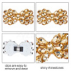 2Pcs Alloy Rhinestone Shoe Decorations AJEW-FG0002-87A-3