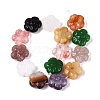 Natural & Synthetic Mixed Stone Carved Beads Strands G-Q608-20-3