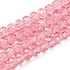 Transparent Baking Paint Glass Beads X1-DGLA-A034-T6mm-D08-1