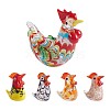 5Pcs Glass Chick Figurine JX539A-1