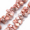 Natural Keshi Pearl Beads Strands PEAR-S021-075B-2