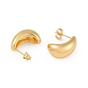 201 Stainless Steel Teardrop Stud Earrings EJEW-I309-01A-G-2