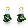 Alloy Enamel Pendants FIND-G035-23MG-2