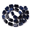 Natural Sodalite Beads Strands G-T138-09-2