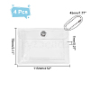 Transparent PVC Coin Wallets ABAG-WH0044-28-2