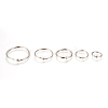 Iron Loose Leaf Book Binder Hinged Rings LS-X-IFIN-T004-03P-1