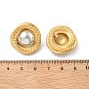 304 Stainless Steel Stud Earrings EJEW-D319-10G-5