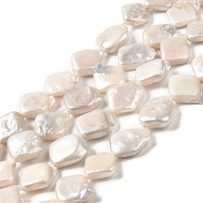 Natural Keshi Pearl Beads Strands PEAR-E016-041-1