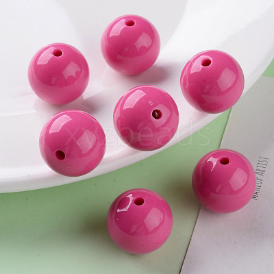 Opaque Acrylic Beads MACR-S370-C20mm-A13-1