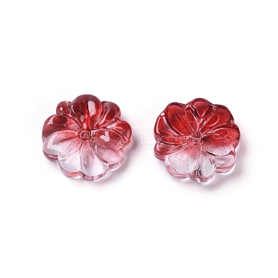 Transparent Glass Beads GLAA-H016-06F-1