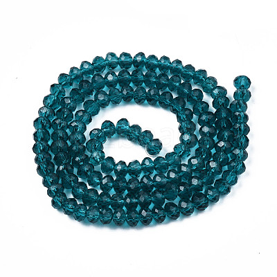 Glass Beads Strands EGLA-A034-T4mm-D27-1