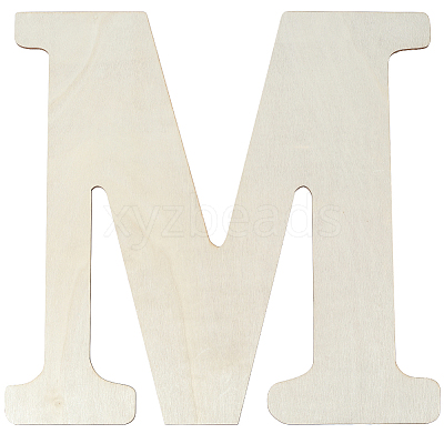 Letter Unfinished MDF Sheets WOOD-WH20012-008M-1