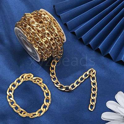 Aluminium Curb Chains CHA-CJC0001-01G-1