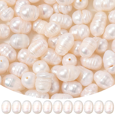 100Pcs Natural Cultured Freshwater Pearl Beads PEAR-LT0001-11-1