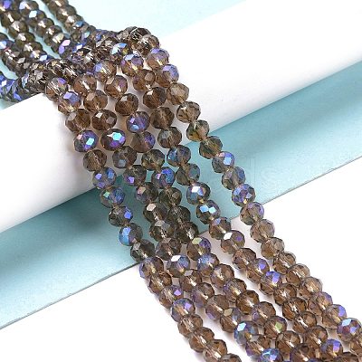 Electroplate Glass Beads Strands LS-EGLA-A034-T2mm-L06-1