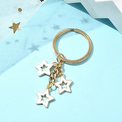 Star Alloy Enamel Keychain KEYC-YW00144-01-1