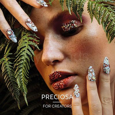 Preciosa® Crystal Hotfix Flatback Stones Y-PRC-HSS12-50020-1