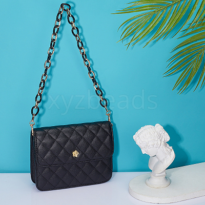 Teardrop Resin Bag Links Straps PURS-WH0001-05C-1