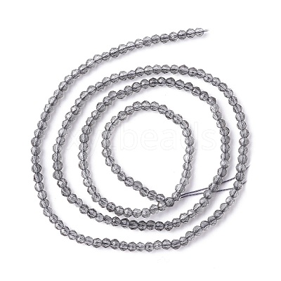 Transparent Glass Beads Strands GLAA-C019-01A-23-1