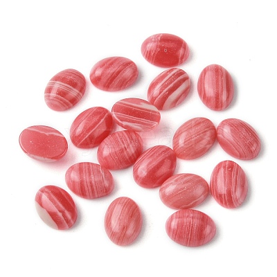 Synthetic Rhodochrosite Cabochons G-A094-01B-39-1
