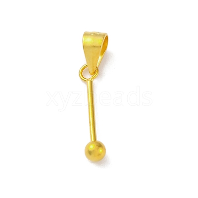 925 Sterling Silver Pendant Bails STER-D301-03G-1