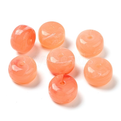 Transparent Acrylic Beads OACR-A021-21D-1