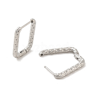 Non-Tarnish 304 Stainless Steel Earring Findings STAS-O006-02A-P-1