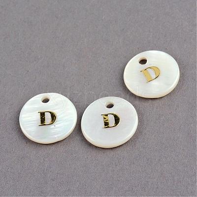 Freshwater Shell Pendants SSHEL-S249-D-1
