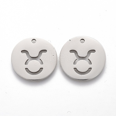 Tarnish Resistant 201 Stainless Steel Pendants LS-STAS-Z001-B-07P-1