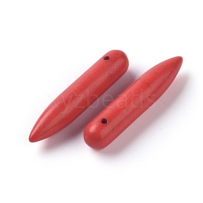 Synthetical Howlite Beads X-TURQ-G648-1