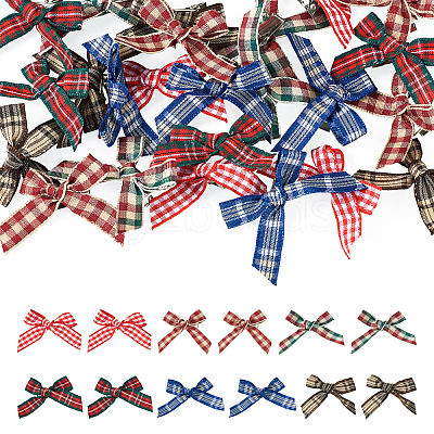 30Pcs 6 Colors Cloth Alligator Hair Clips PHAR-TA0001-18-1