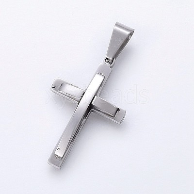Tarnish Resistant 304 Stainless Steel Pendants STAS-H459-18P-1