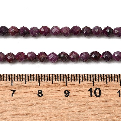 Natural Ruby Beads Strands G-C181-B06-03-01-1