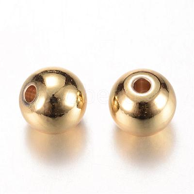Brass Spacer Beads KK-S753-4mm-G-1
