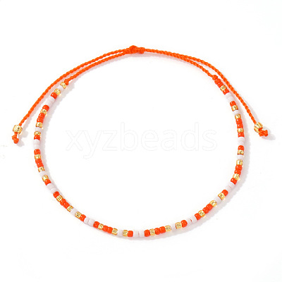 12Pcs Adjustable Summer Seed Beaded Bracelets Sets JD5080-1