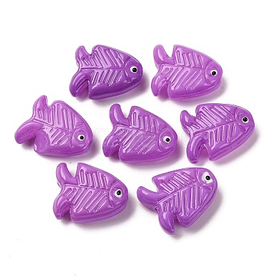 Transparent Glass Enamel Beads LAMP-U004-06-01-1