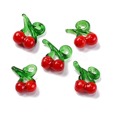 Fruit Food Glass Pendant RESI-U001-03C-1