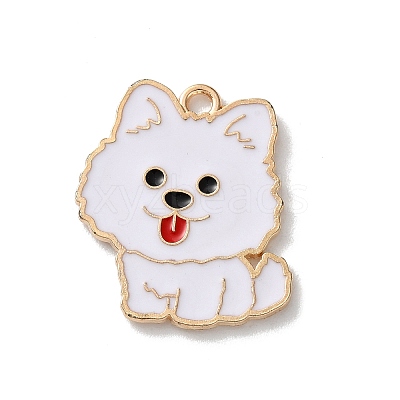 Alloy Enamel Pendants FIND-I047-01KCG-03-1