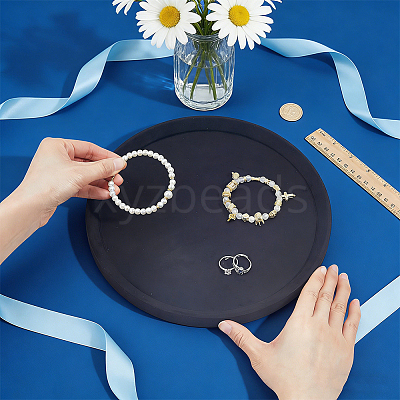 Velvet Jewelry Display Trays for Earrings Rings Bracelets Necklaces ODIS-WH0079-106B-1