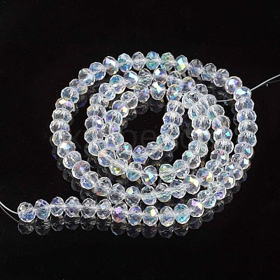 Electroplate Glass Beads Strands LS-EGLA-A044-T1mm-L19-1