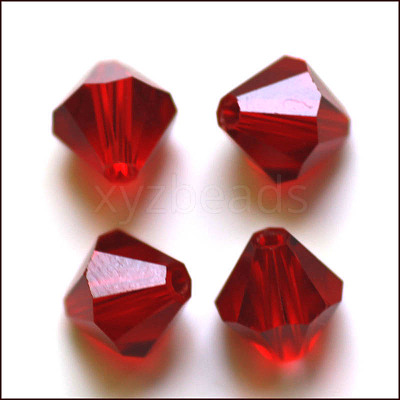 Imitation Austrian Crystal Beads SWAR-F022-6x6mm-208-1