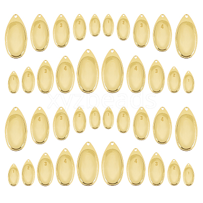 60Pcs 5 Styles Iron Fishing Lures FIND-FH0010-43B-1