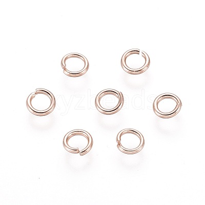 304 Stainless Steel Open Jump Rings STAS-O098-01RG-11-1