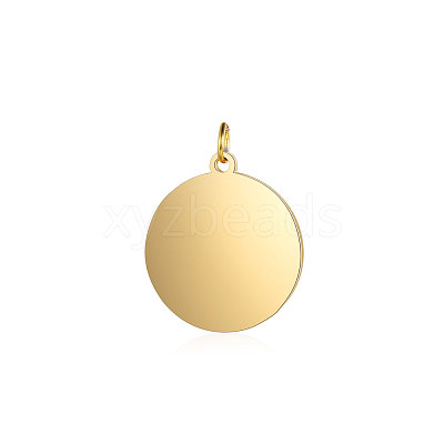 Ion Plating(IP) 304 Stainless Steel Pendants STAS-I311-33D-G-1