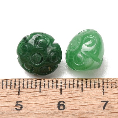 Dyed Natural Myanmar Jade Carved Pendants GG-CBABA9C-05B-1