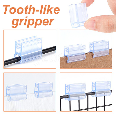 Plastic Memo Clips AJEW-WH0542-015-1