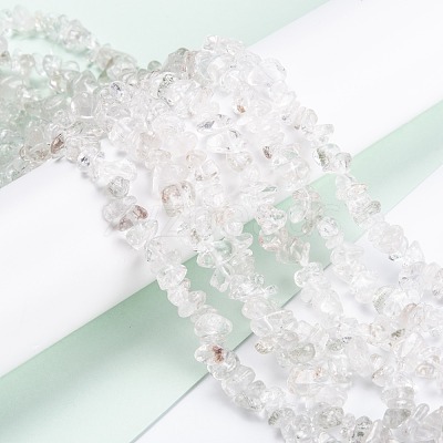 Natural Quartz Crystal Beads Strands G-G011-03-1