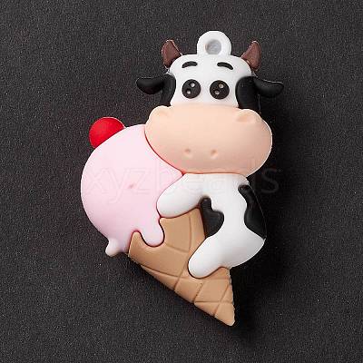 PVC Plastic Cartoon Big Pendants X-KY-G017-D02-1